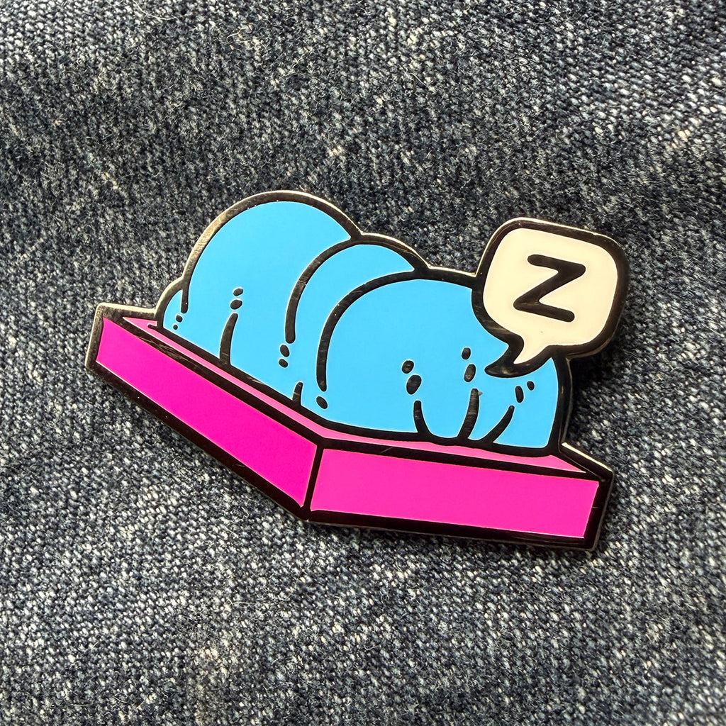 Cat Nap Hard Enamel Pin