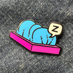 Cat Nap Hard Enamel Pin