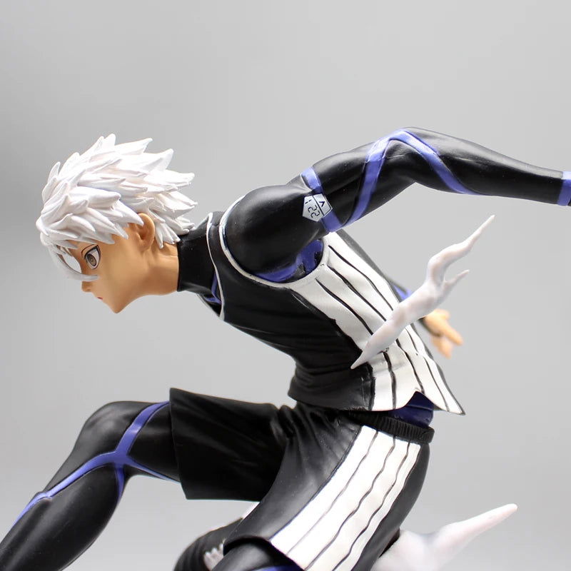 Nagi Seishiro Blue Lock Figures, Anime Figurines Soccer Football Collection Statue Decor 21 cm