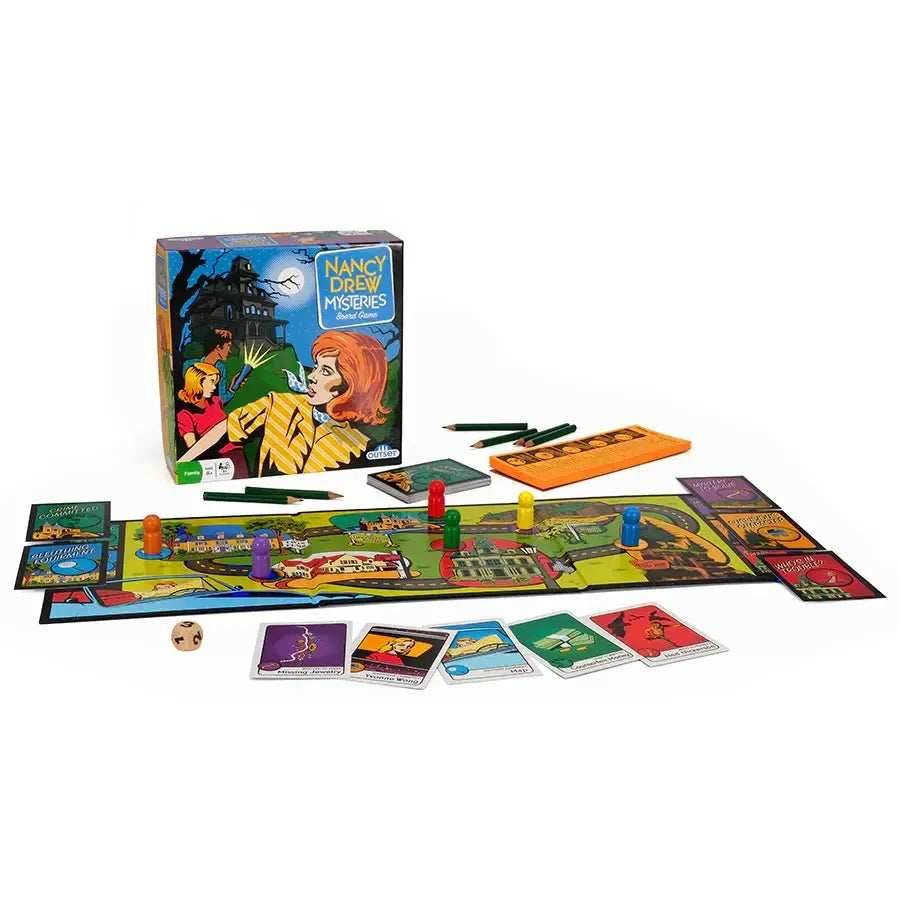 Nancy Drew Mysteries - A Sleuthing Skills Board Game - Outset - 