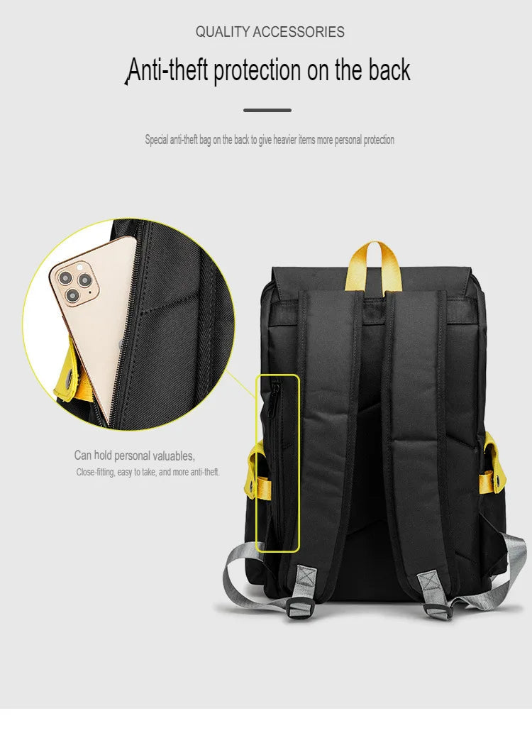 Naruto Anime Backpack, Includes Pencil Case and External Charging Port, Uzumaki Akatsuki School Students Schoolbag Leisure Computer Bag