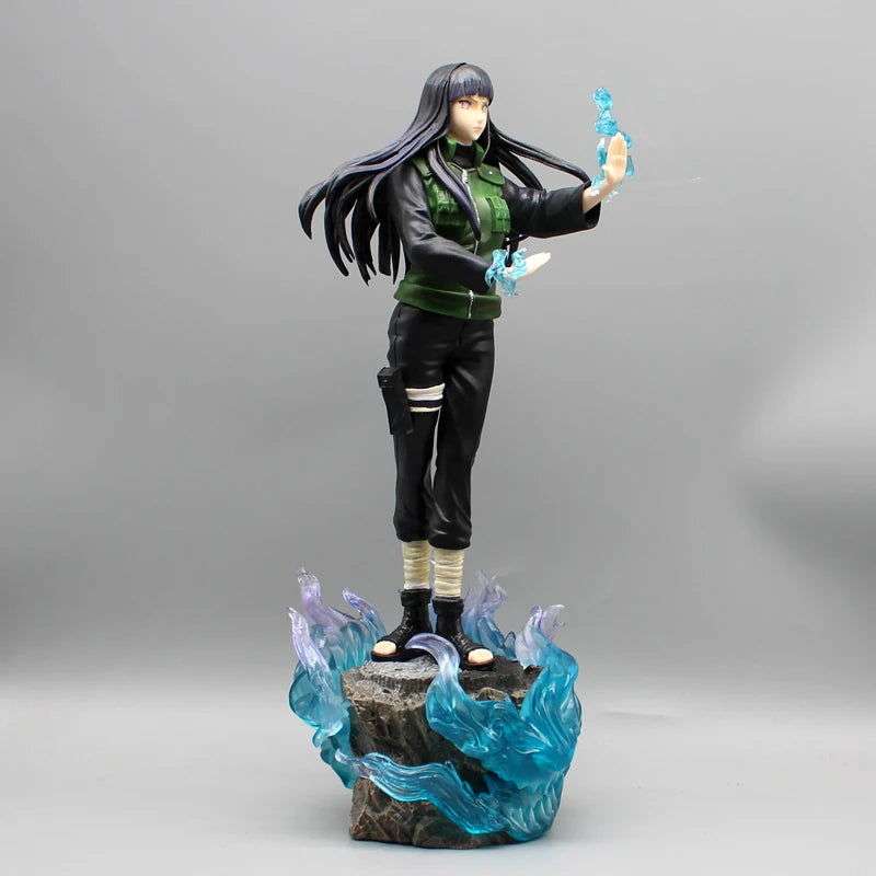 Naruto Shippuden Figures, Haruno Sakura and Hyuga Hinata Action Figures, PVC Anime Model Collection Statue Toys 34 cm