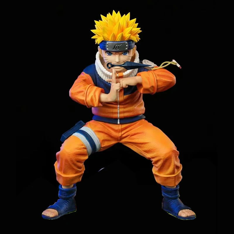 Naruto Uzumaki Figure, Kage Bunshin no Jutsu Figurine, Anime Gifts 4 in