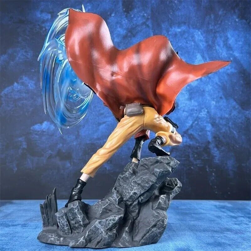 Naruto Uzumaki Sage Mode Figure, Wind Release Rasenshuriken Figurines 32cm/12in