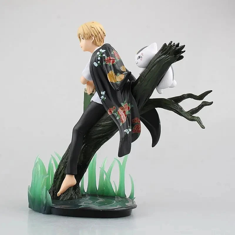 Natsume Yuujinchou with Nyanko Sensei Anime Figurines, Book of Friend Figures PVC Statue 17 CM