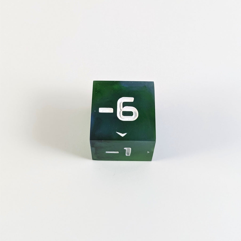 D6 Negative Spindown Counter
