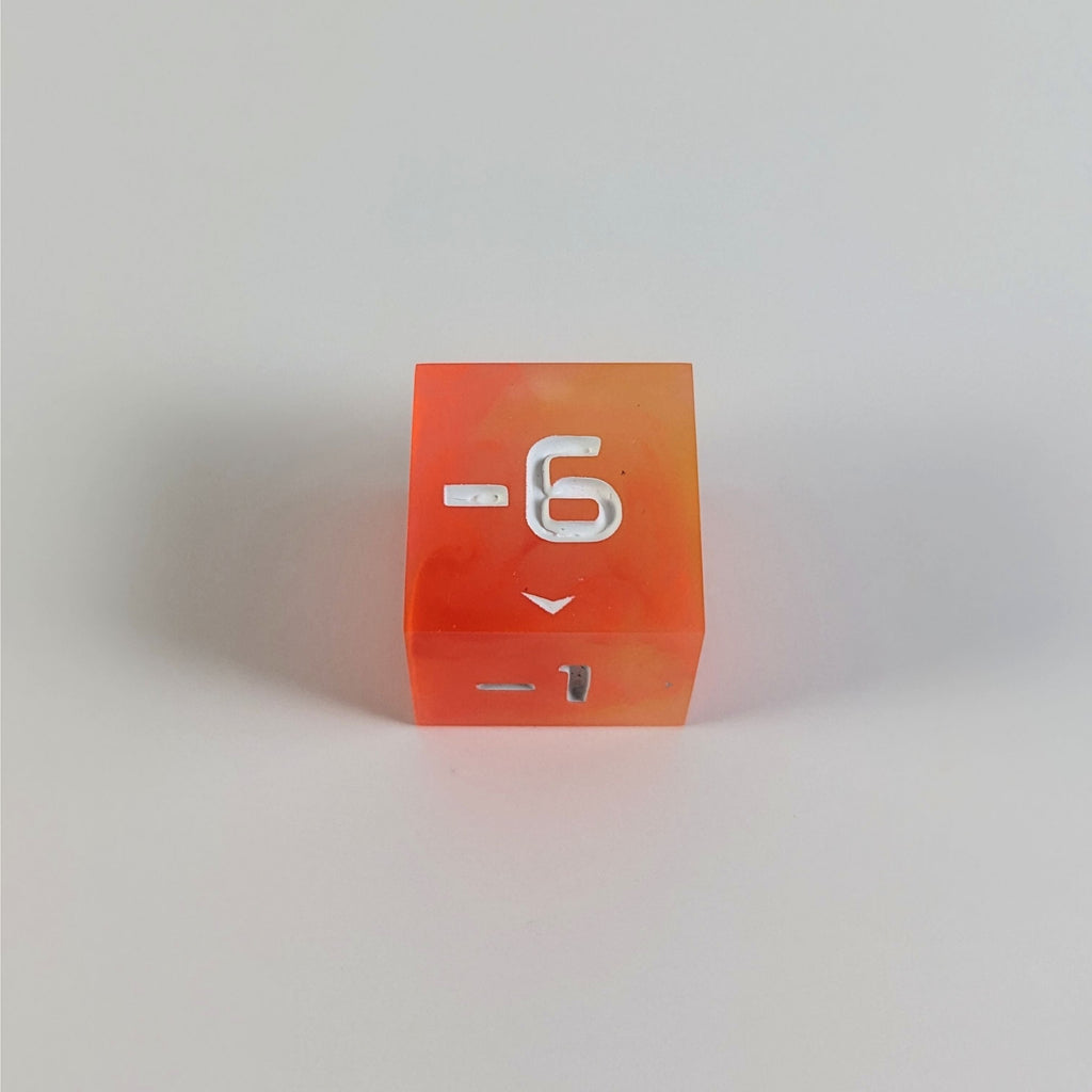 D6 Negative Spindown Counter
