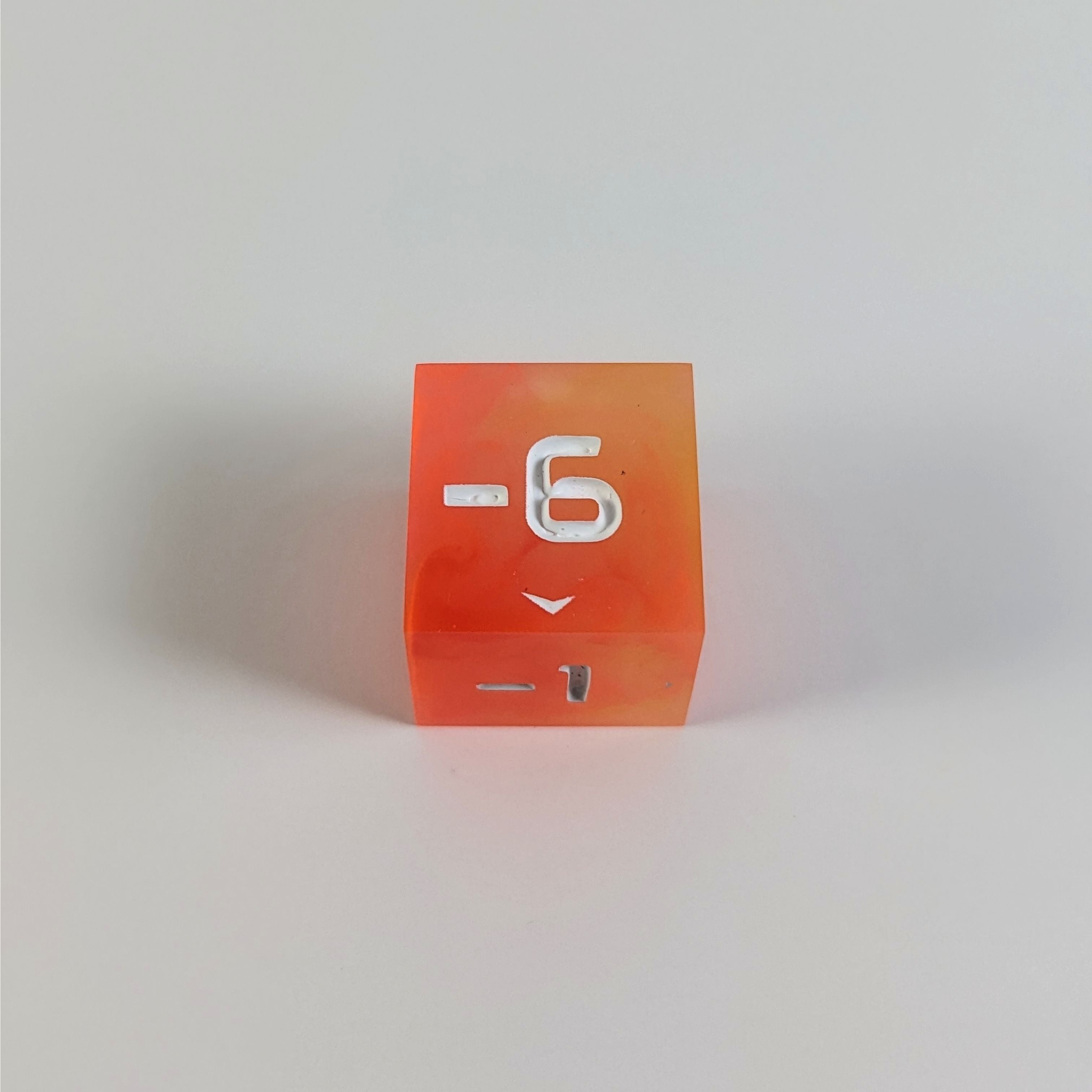 D6 Negative Spindown Counter