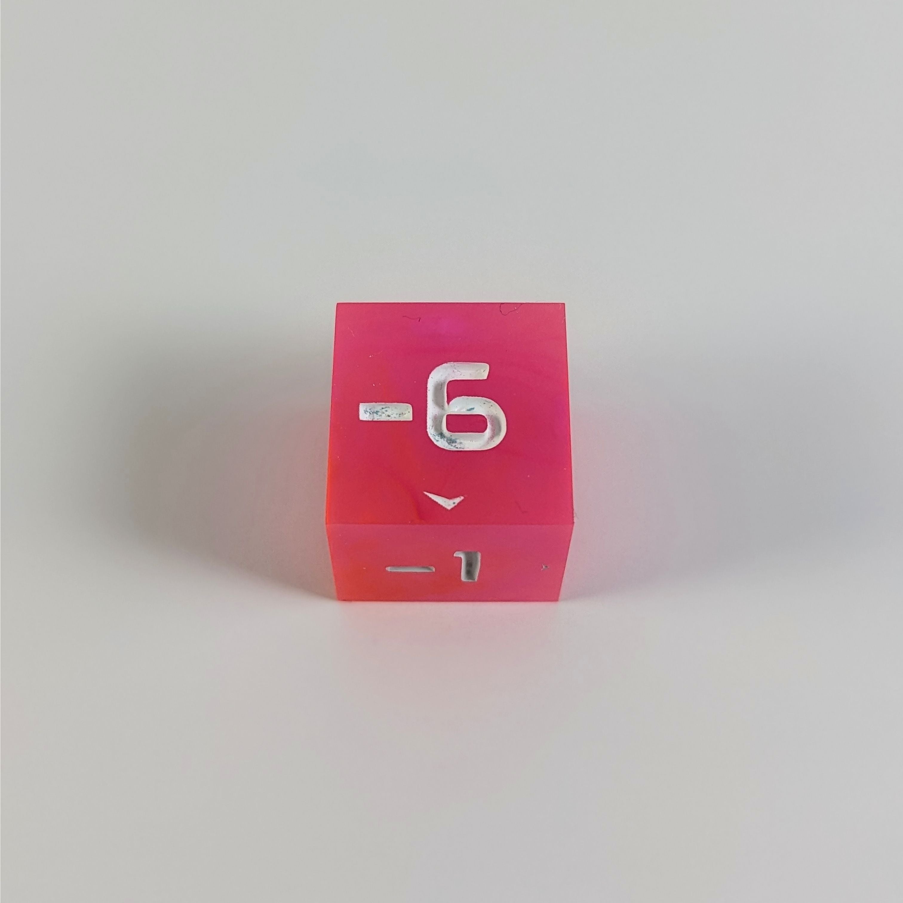 D6 Negative Spindown Counter