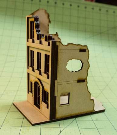 28mm European Building - 28MMDF515 - 
