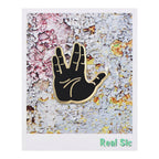 Live Long &amp; Prosper Emoji – Star Trek Enamel Pin