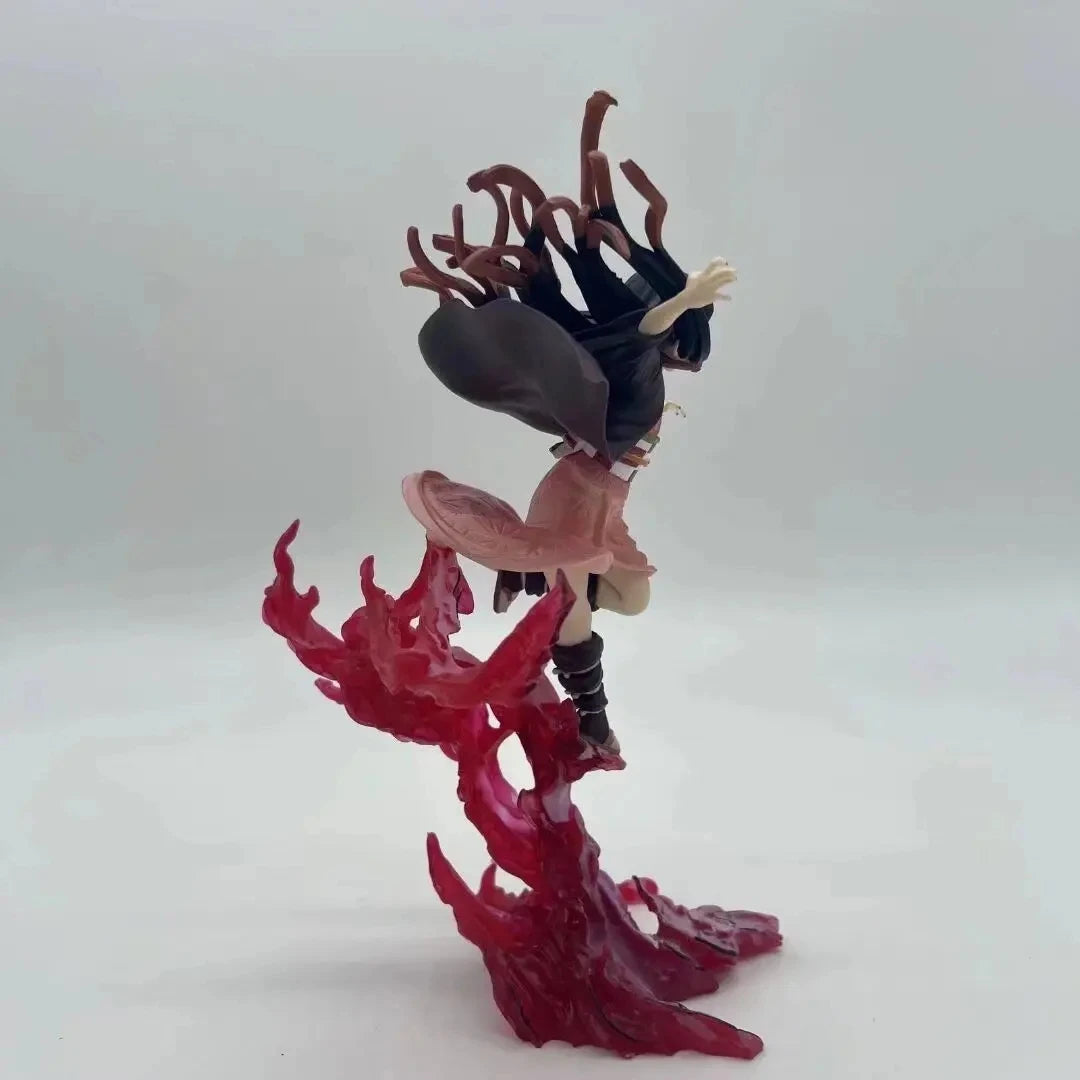 Nezuko Figurine, Blood Demon Art Demon Slayer, Kimetsu no Yaiba Figure 9 in
