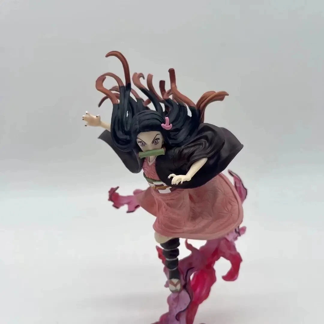 Nezuko Figurine, Blood Demon Art Demon Slayer, Kimetsu no Yaiba Figure 9 in