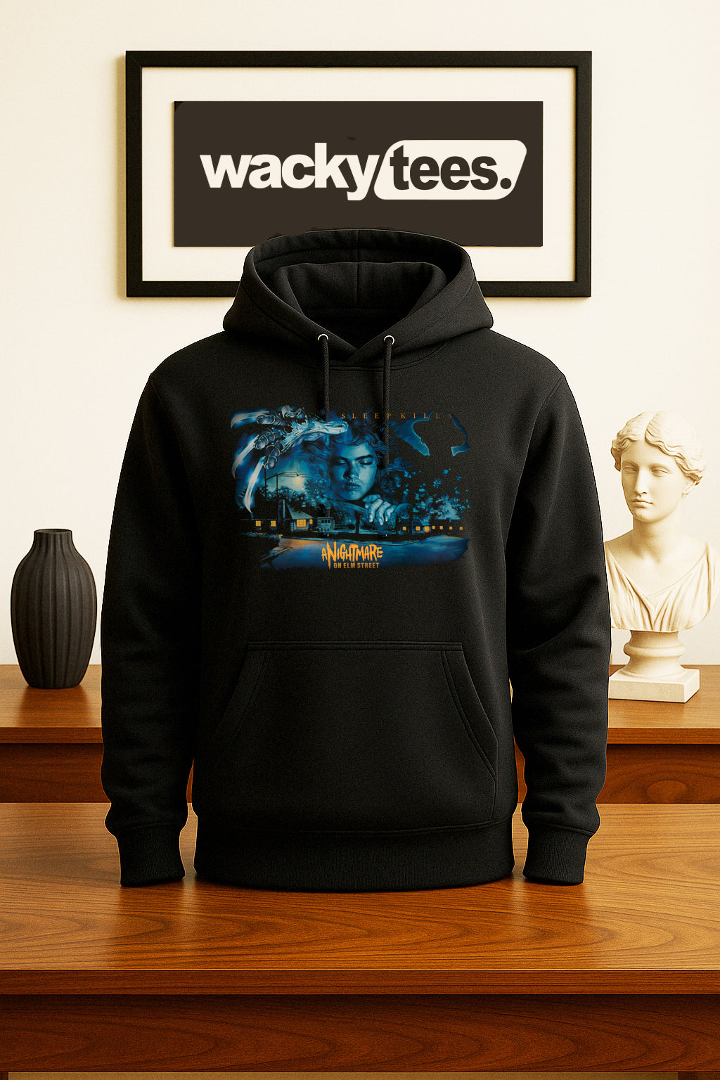 Nightmare of Elm Street - Sleep Kills Horror Terror Halloween Graphic Tee Shirt