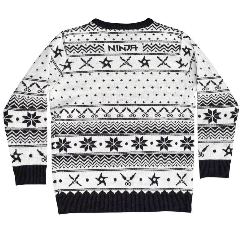 Women's Fortnite Ninja Logo Christmas Sweater - S