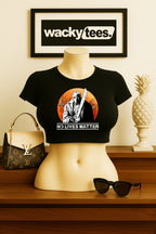 No Lives Matter Jason Voorhees Horror Terror Halloween Graphic Tee Shirt