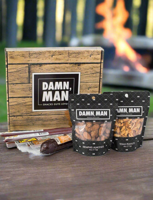 Nuts & Exotic Meats Box – Gourmet Wild Game Sausages & Nut Snacks | Adventure Sampler - 