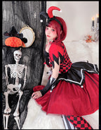 Halloween costume circus clown