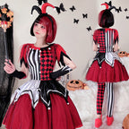 Halloween costume circus clown