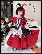 Halloween costume circus clown