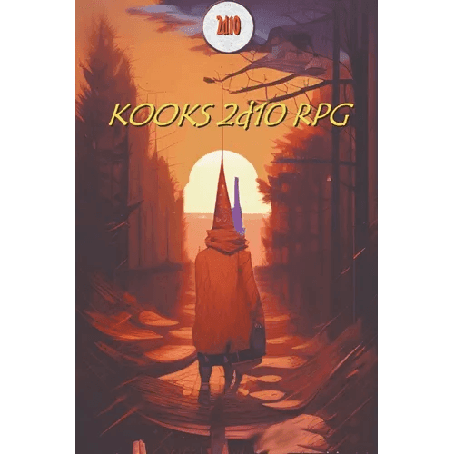 KOOKS 2d10 RPG - Paperback - 