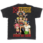 Straw Hat Crew Jumbo Print Mineral Wash T-Shirt
