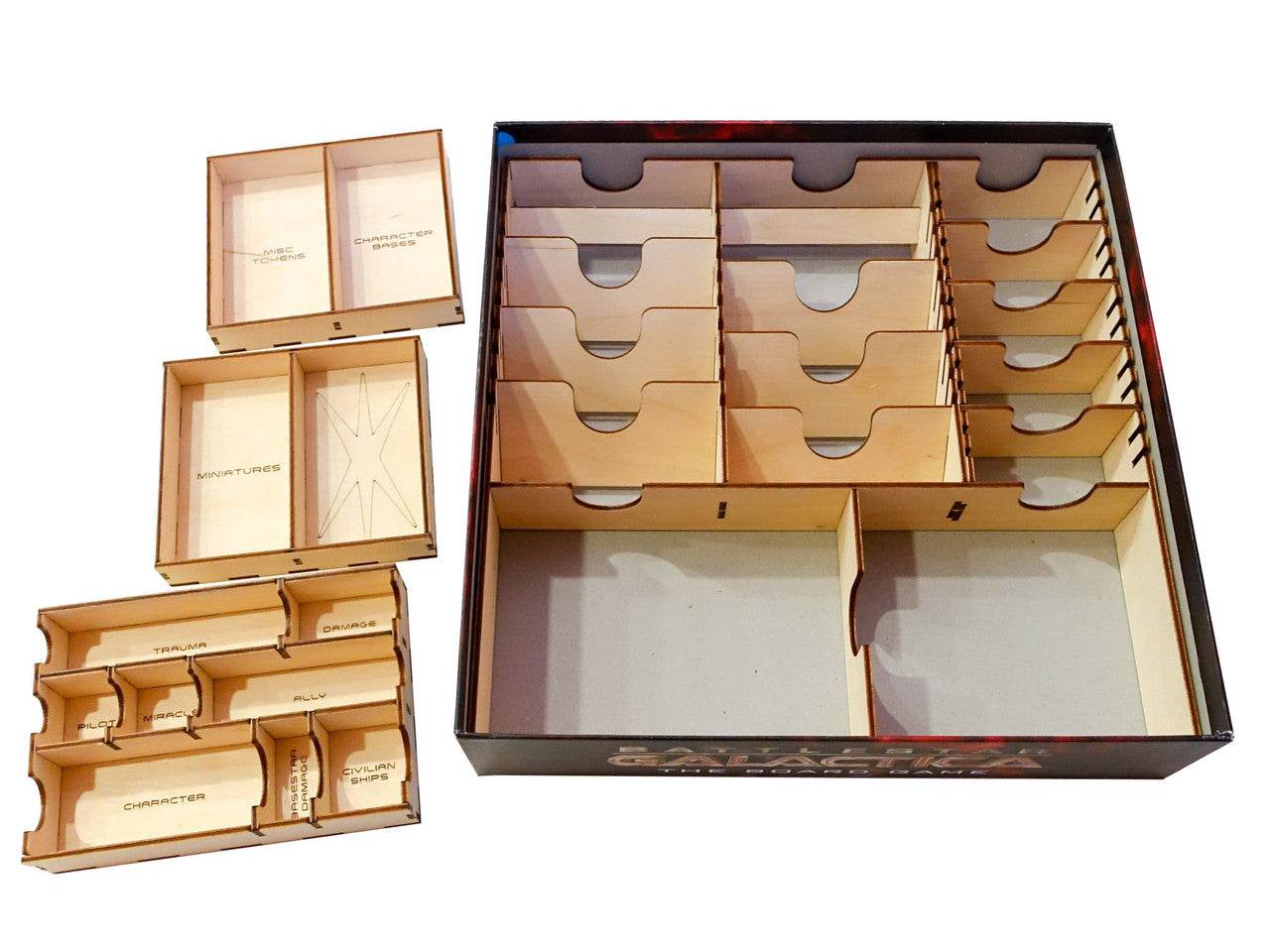 Battlestar Galactica Compatible Game Organizer - 