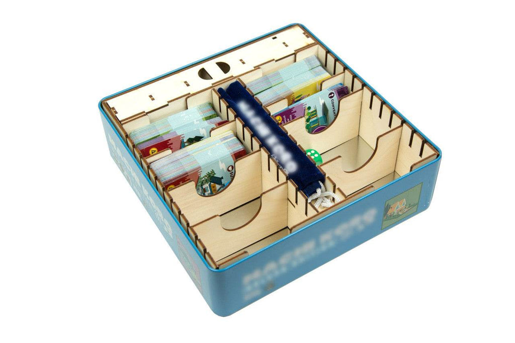 Machi Koro Deluxe Edition Compatible Game Organizer - 