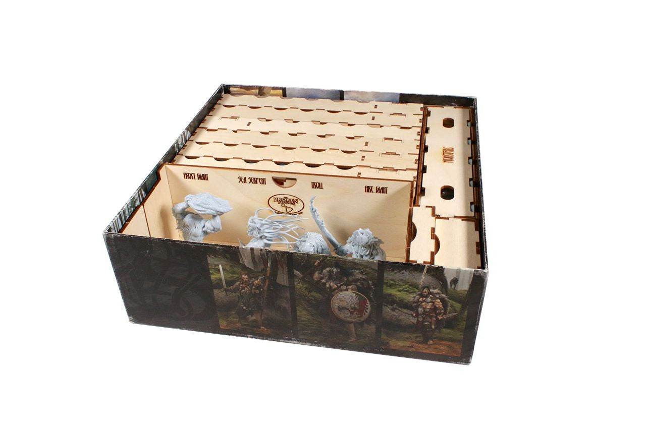 Blood Rage (2015) Compatible Game Organizer - 