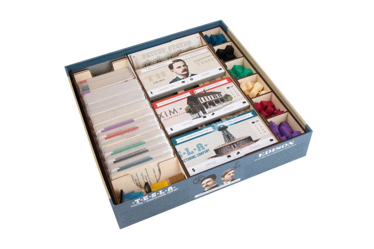 Tesla vs. Edison Compatible Game Organizer - 