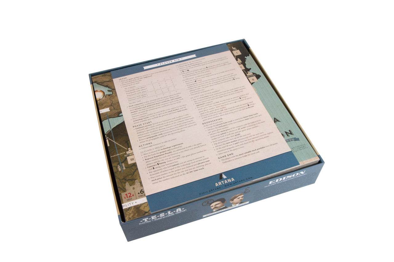 Tesla vs. Edison Compatible Game Organizer - 