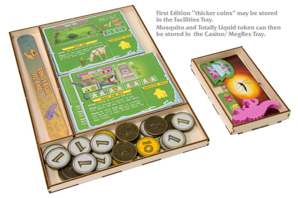 Dinosaur Island Totally Liquid Compatible Game Organizer - 