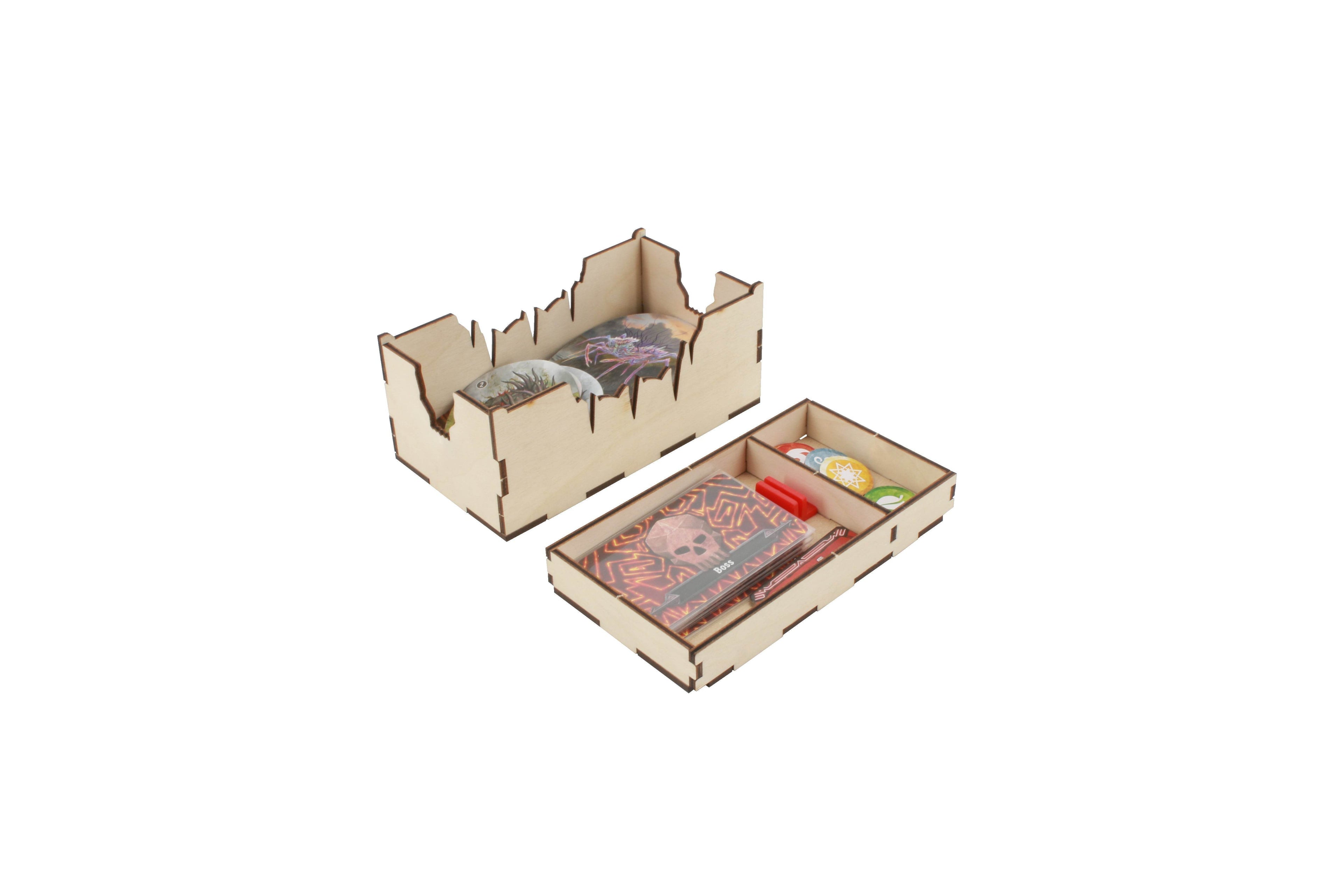Frosthaven Compatible Game Organizer with Monster Tuck Boxes - 