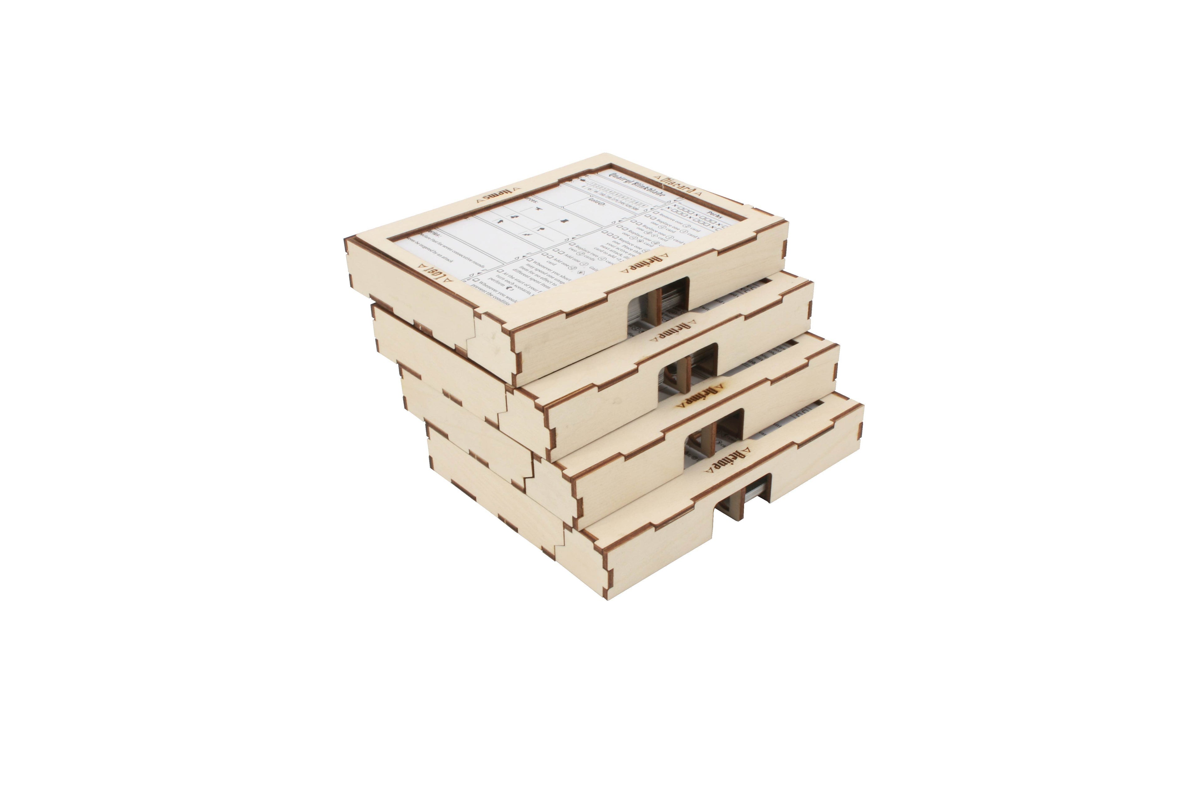 Frosthaven Compatible Game Organizer with Monster Tuck Boxes - 