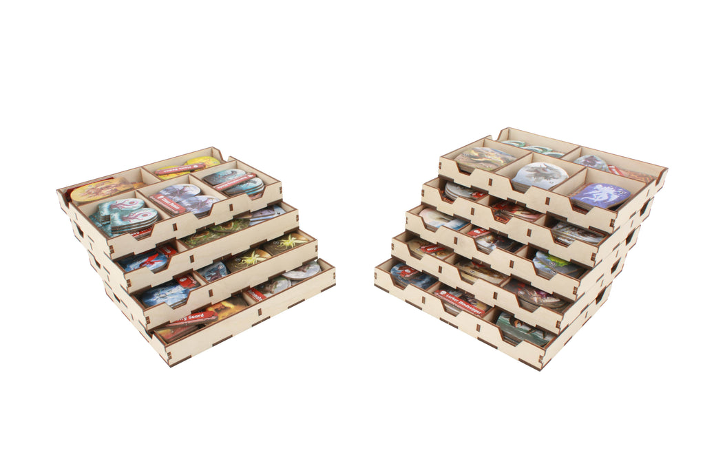 Frosthaven Compatible Game Organizer with Monster Trays - 