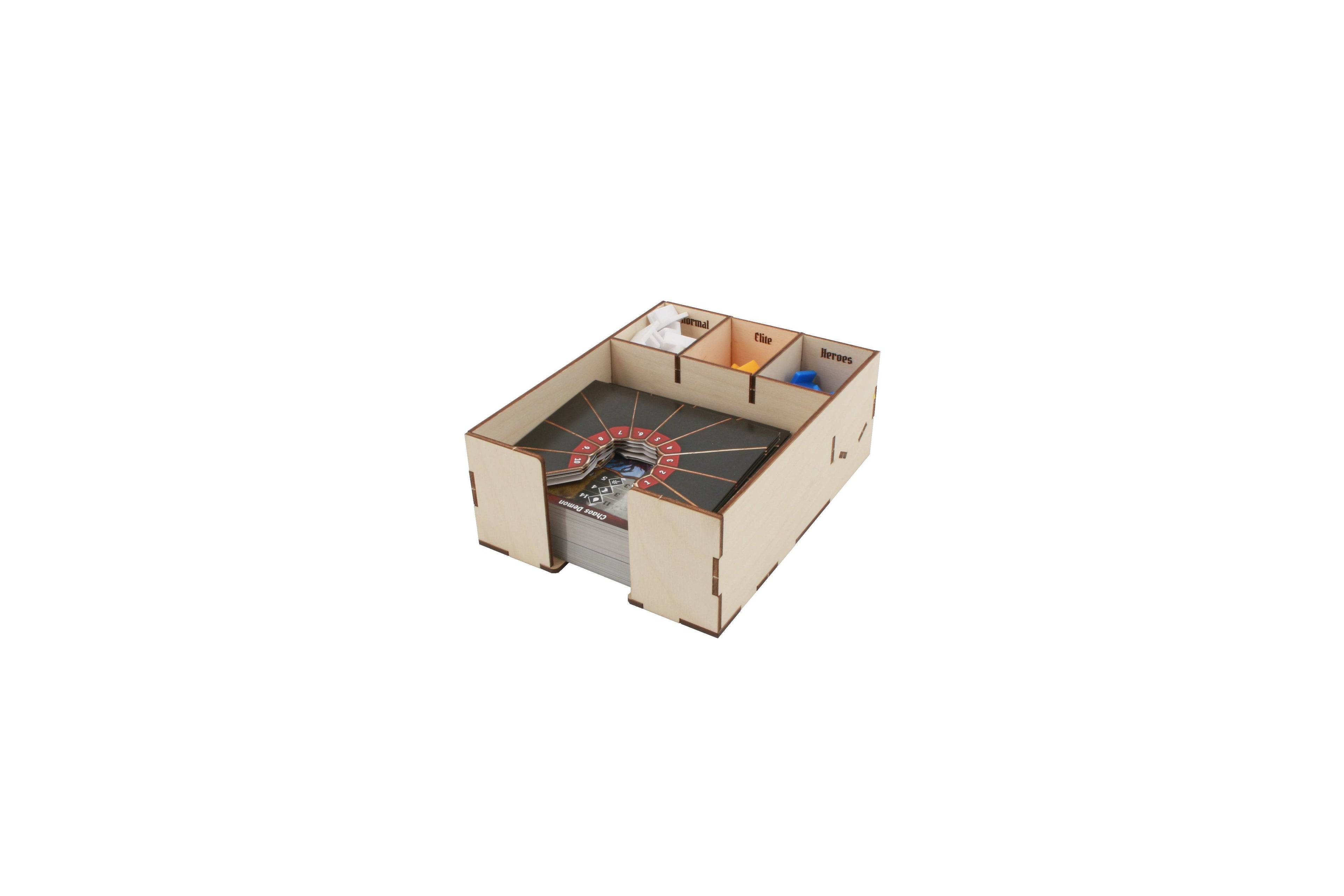 Frosthaven Compatible Game Organizer with Monster Trays - 