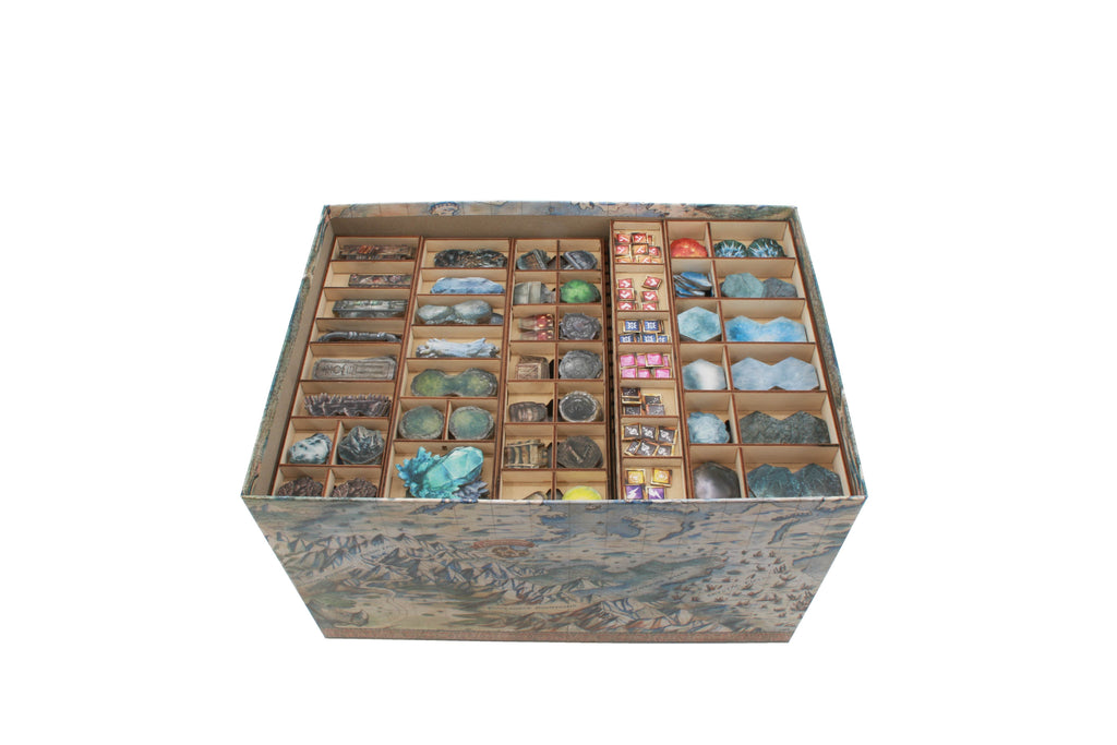 Frosthaven Compatible Game Organizer with Monster Trays - 