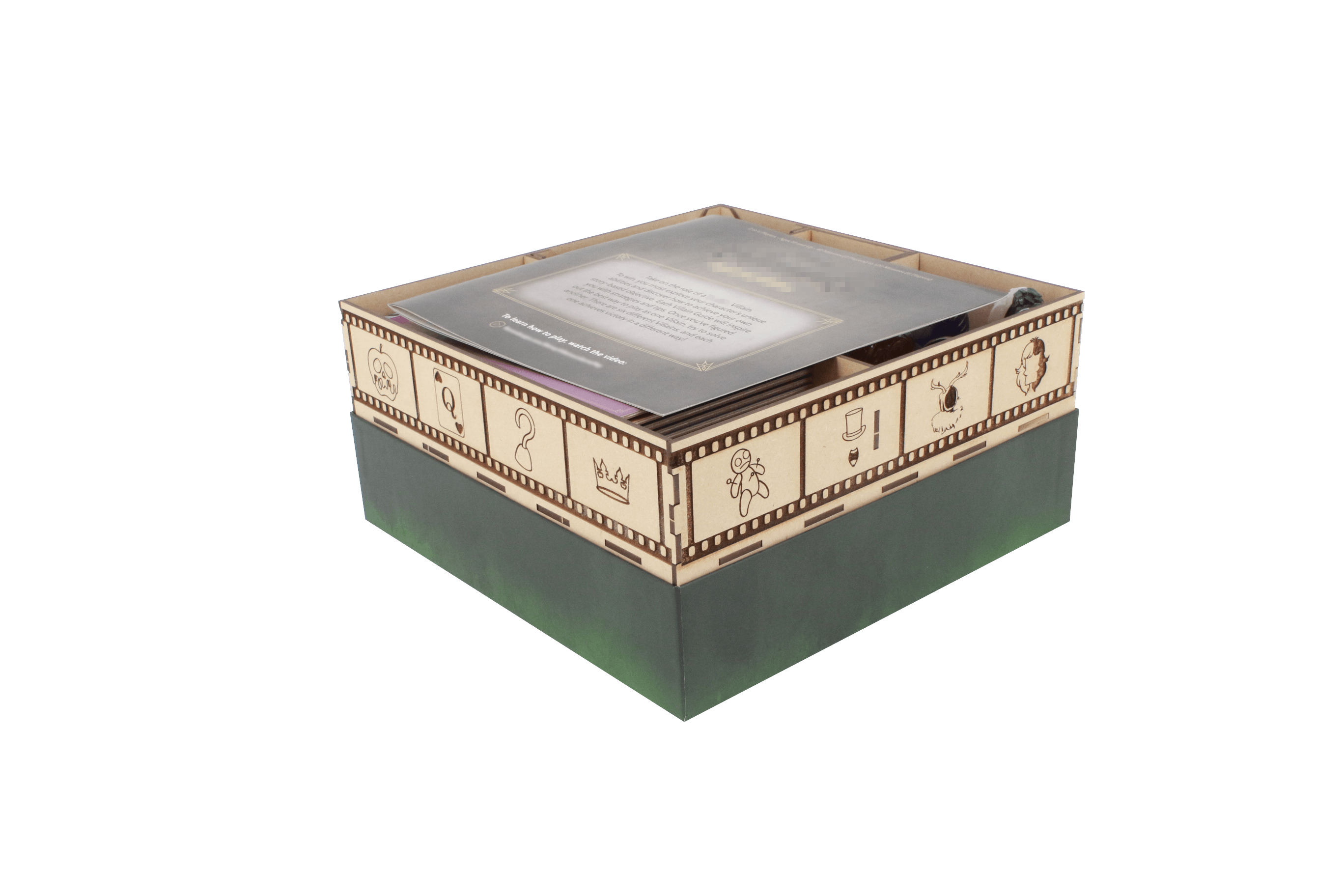 Villainous Compatible Deluxe Game Organizer - 