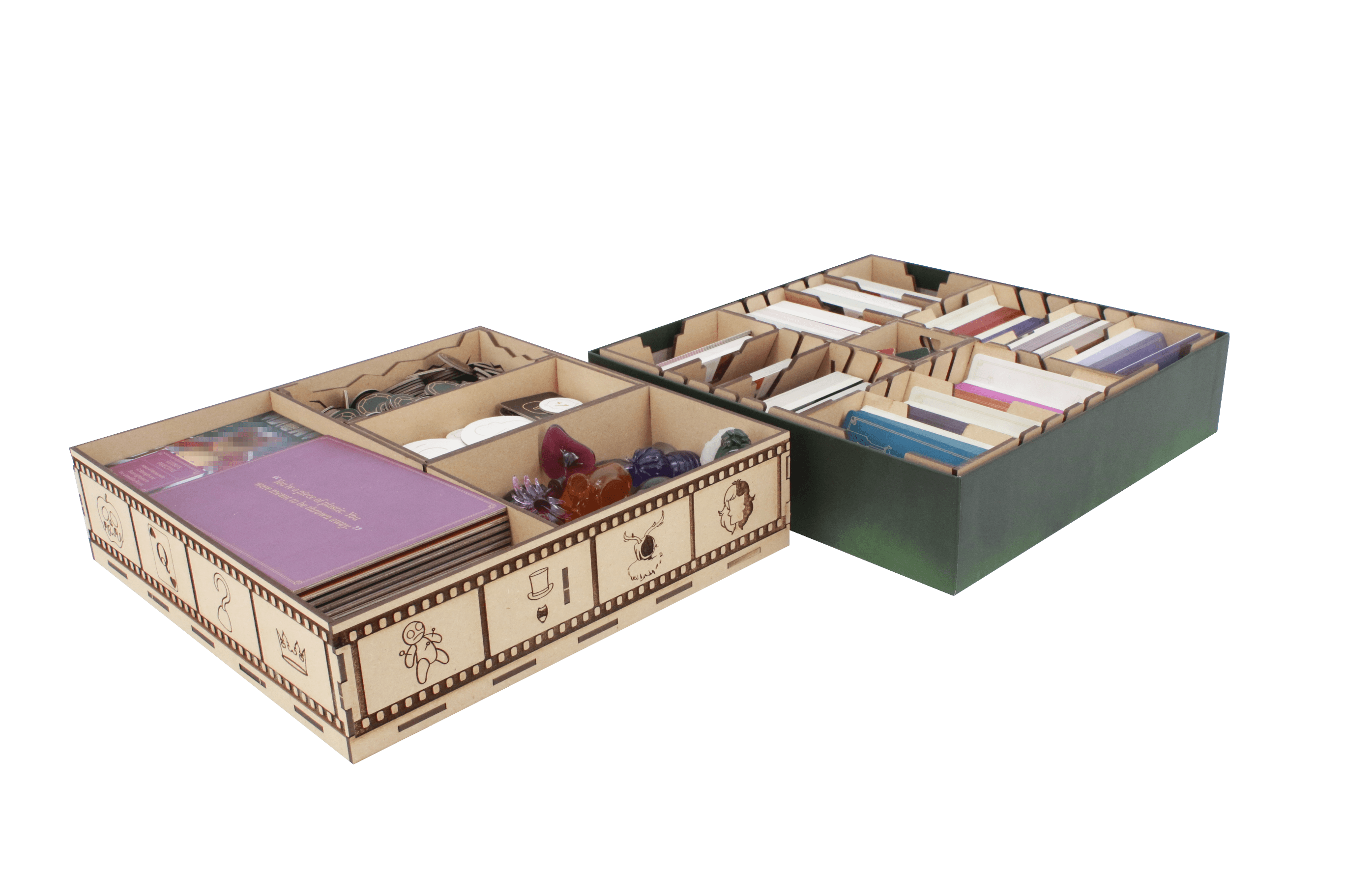 Villainous Compatible Deluxe Game Organizer - 