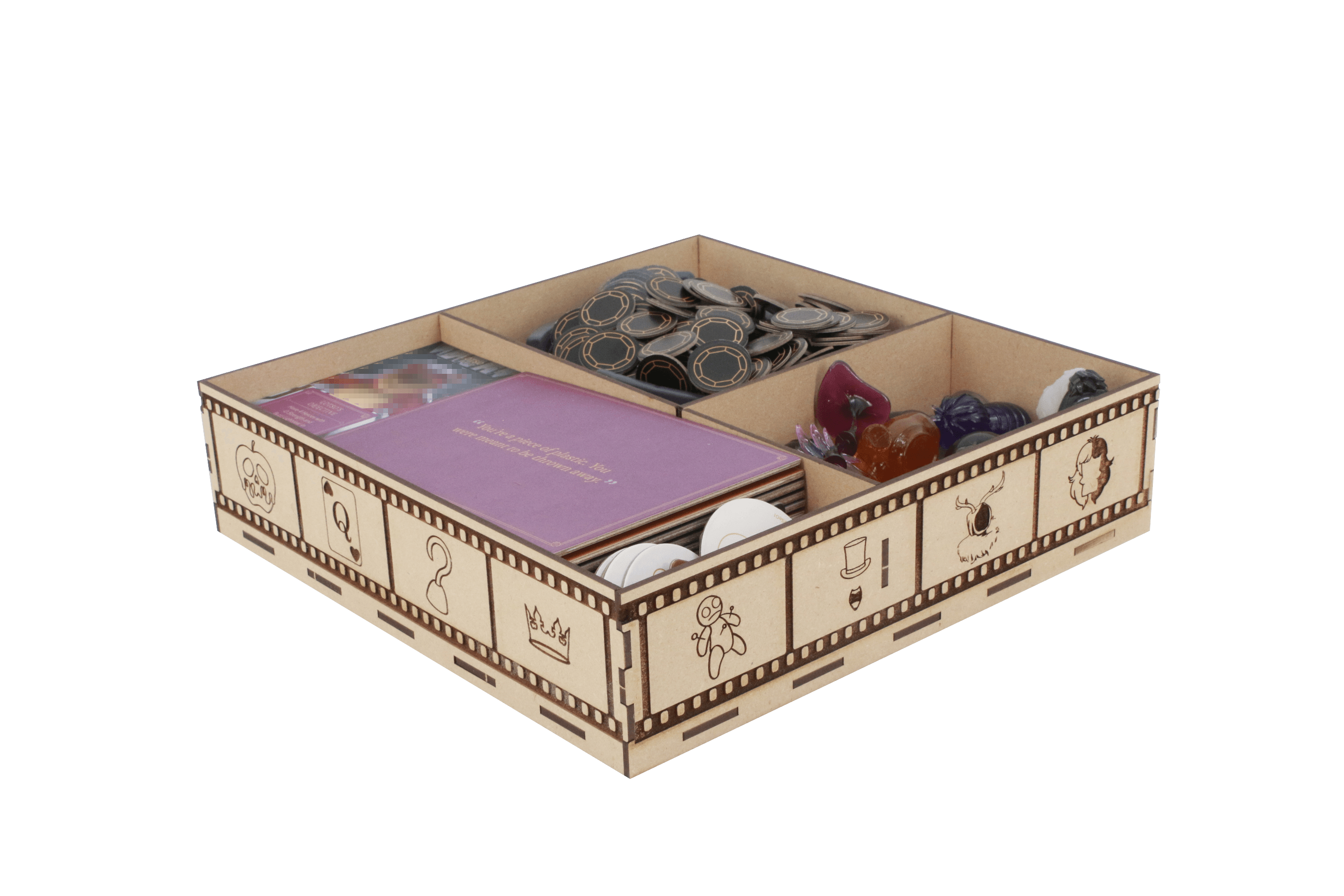 Villainous Compatible Deluxe Game Organizer - 