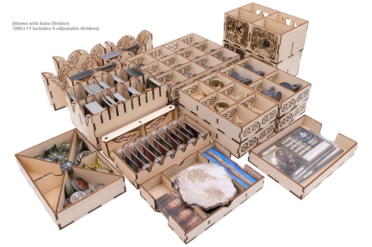 The Lord of the Rings: Journeys in Middle Earth Compatible Game Organizer - 