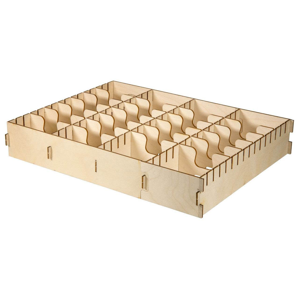 Horizontal Card Organizer for Wooden Artist Case - 