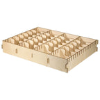 Horizontal Card Organizer for Wooden Artist Case - 