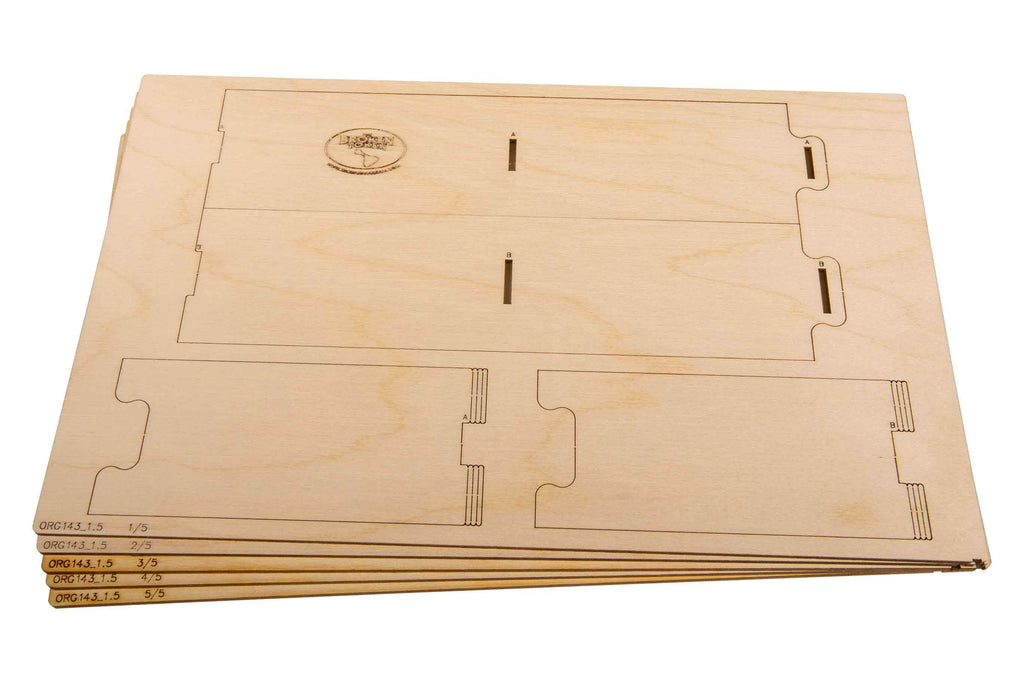 Tarot-size Card Organizer for Wooden Artist Case - 