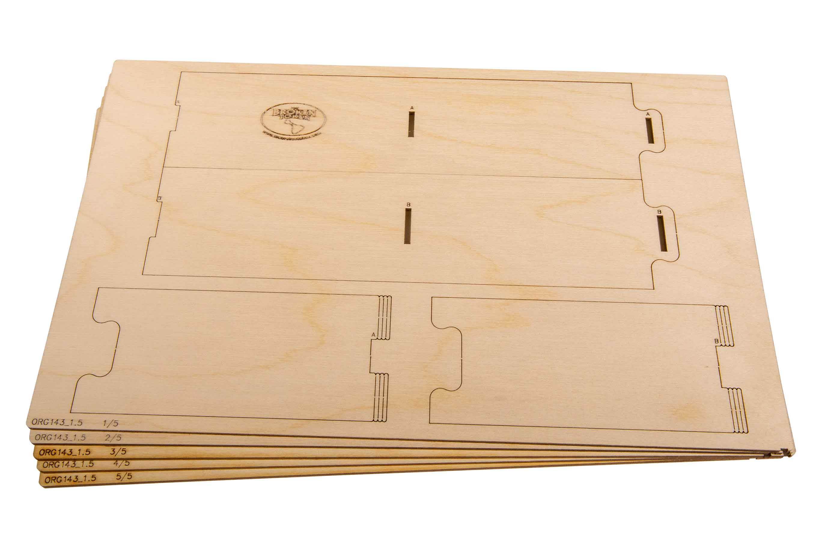 Tarot-size Card Organizer for Wooden Artist Case - 