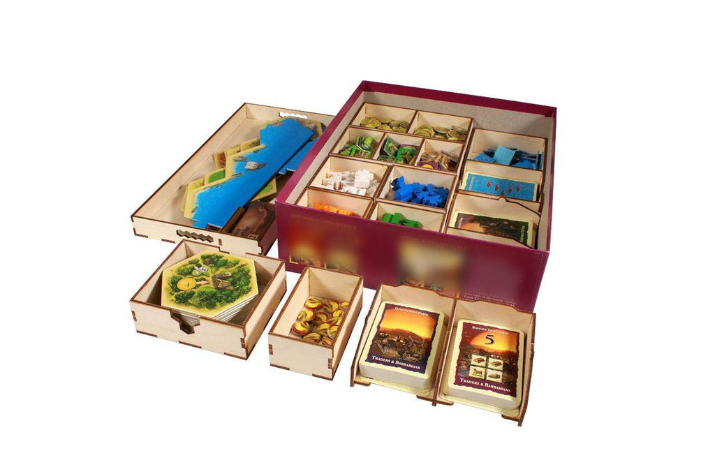 Catan: Traders and Barbarians Compatible Expansion Organizer - 