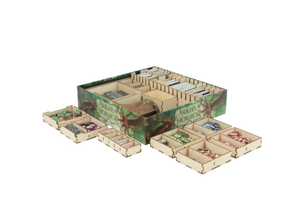 Arkham Horror 3rd Edition Compatible Base Game Organizer - 