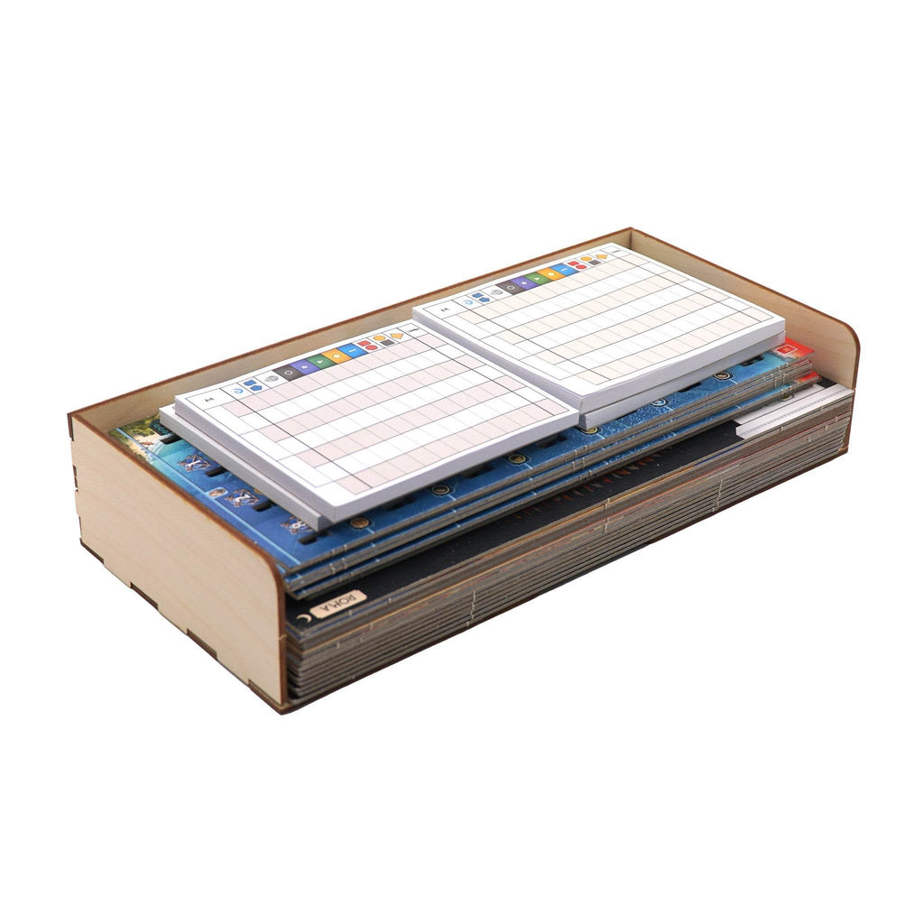 7 Wonders and Expansions (New Edition) Compatible Game Organizer - 