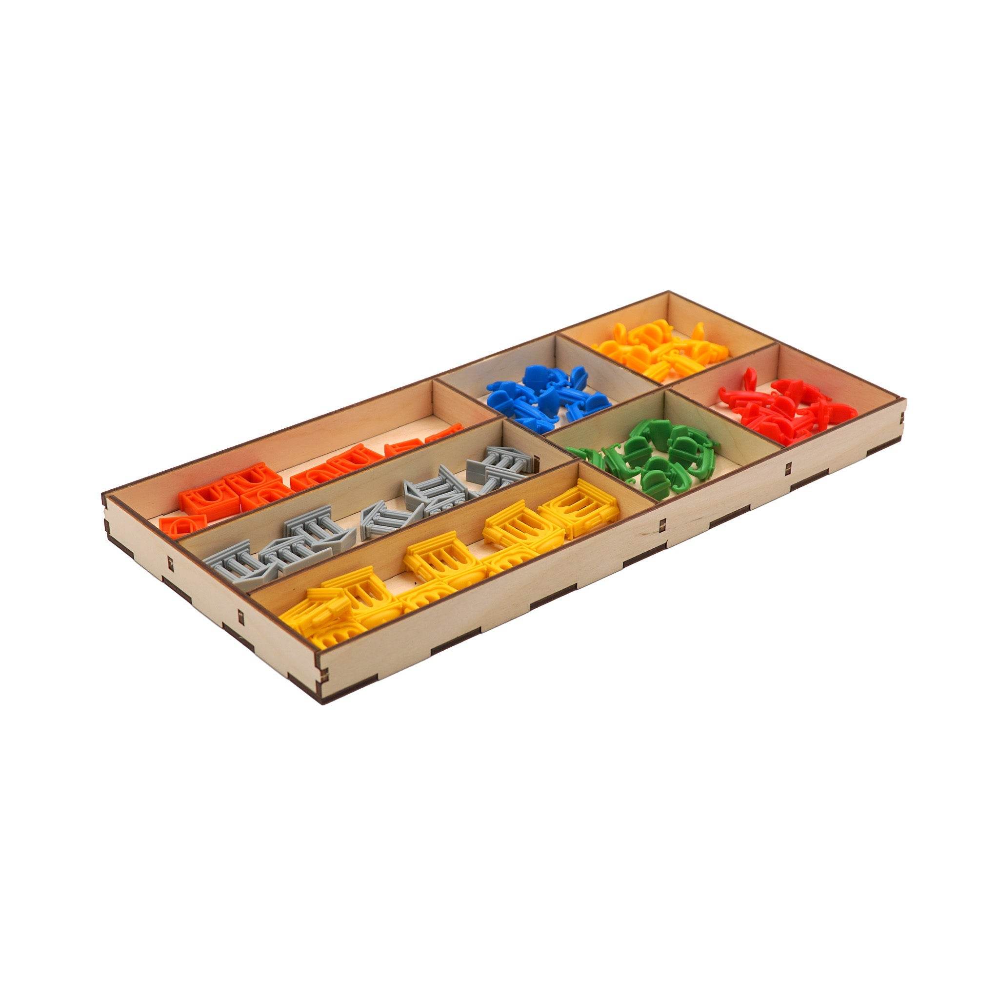 7 Wonders and Expansions (New Edition) Compatible Game Organizer - 