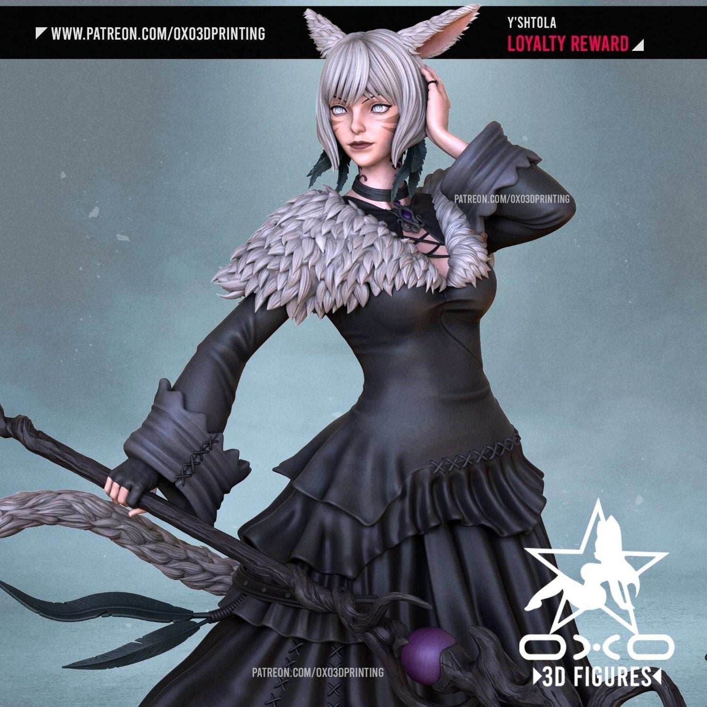 Y'shtola Rhul - Final Fantasy (18+ NSFW/SFW) - 1:10 scale - SFW / 1:10